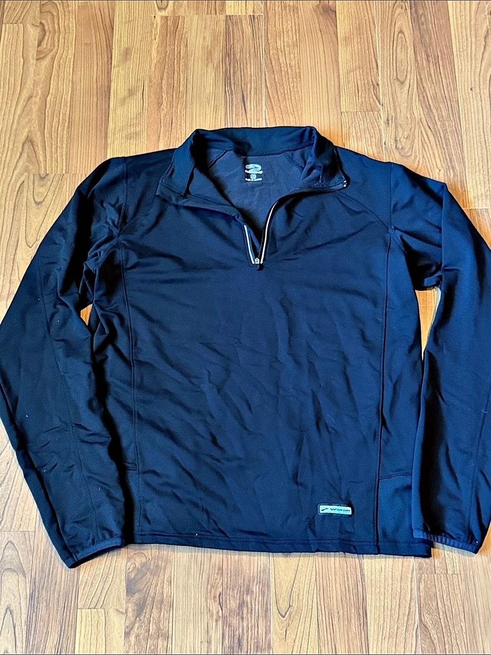 Brooks Canopy Thermal 1/2 Zip Men's 1/2 Zip black Size Large